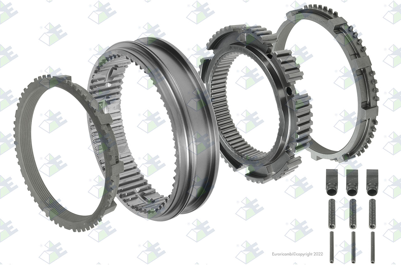 SYNCHRONISATIONSSATZ Passend zu ZF TRANSMISSIONS 1316233021