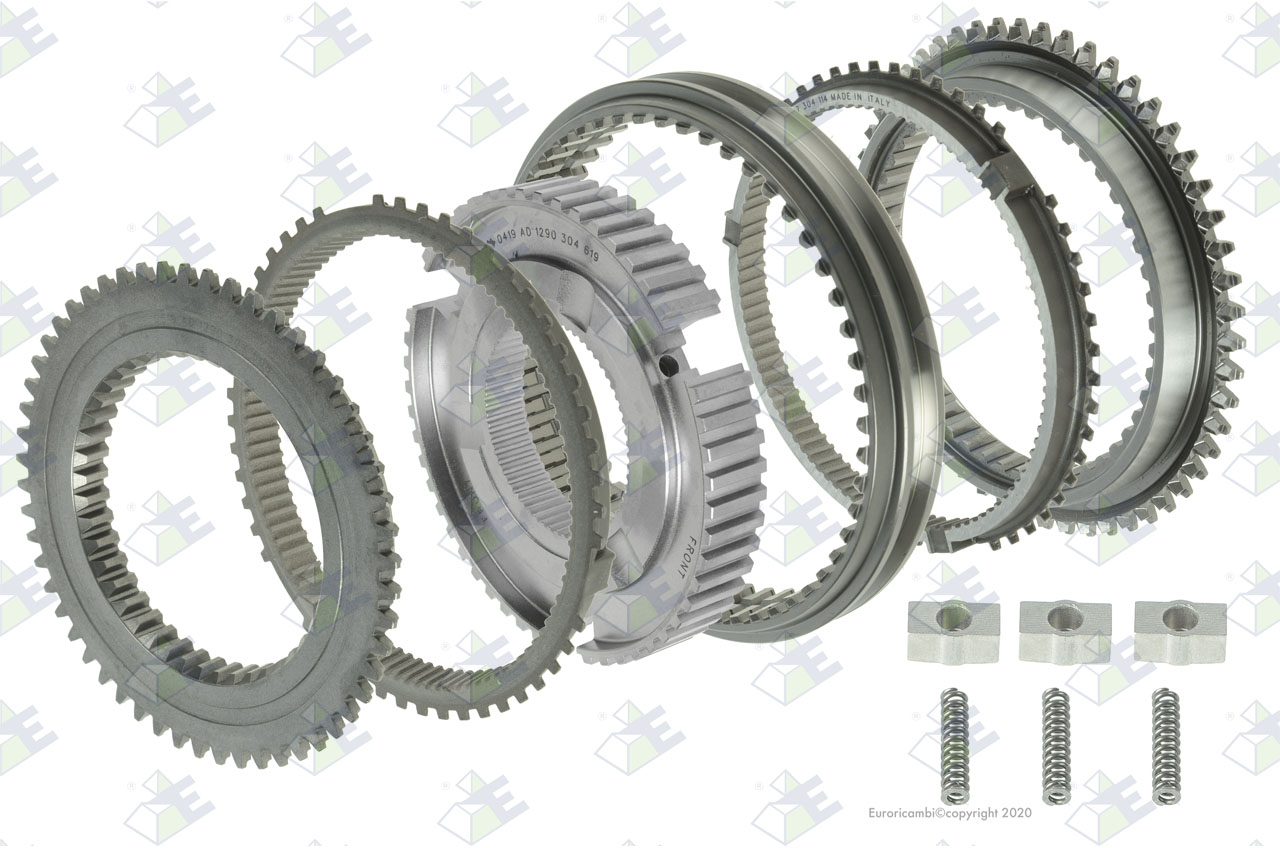 SYNCHRONISATIONSATZ 3./4. Passend zu ZF TRANSMISSIONS 95535174