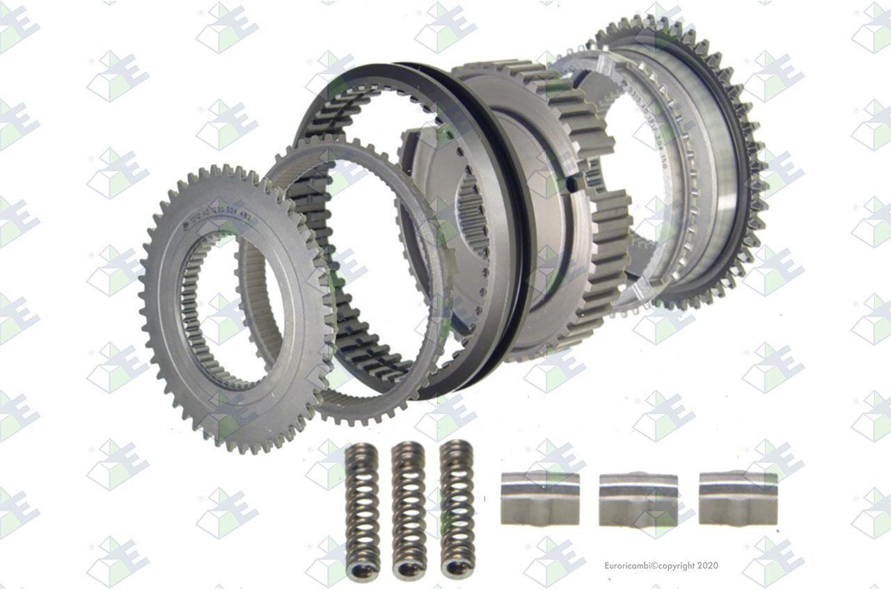 SYNCHRONISATIONSATZ 5./6. Passend zu ZF TRANSMISSIONS 1290298934