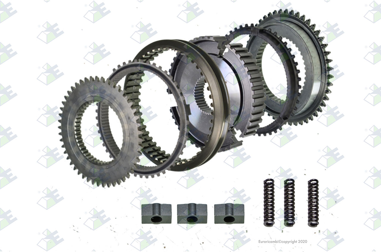 SYNCHRONISATIONSATZ 5./6. Passend zu ZF TRANSMISSIONS 1346298005