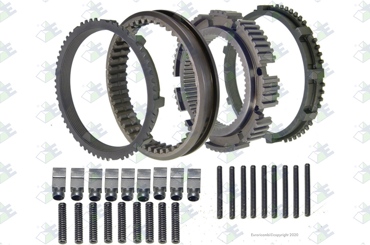 SYNCHRONISATIONSSATZ Passend zu ZF TRANSMISSIONS 1325233008