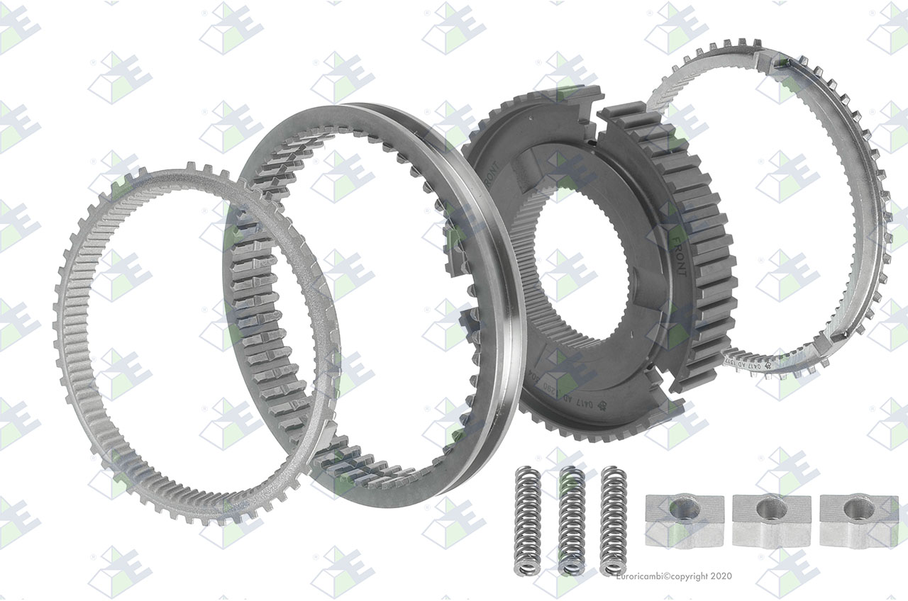 SYNCHRONISATIONSSATZ Passend zu ZF TRANSMISSIONS 1347204001