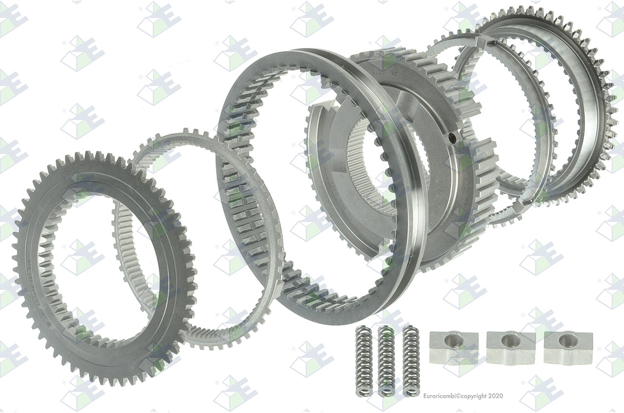 SYNCHRONISATIONSATZ 3./4. Passend zu ZF TRANSMISSIONS 1290298940