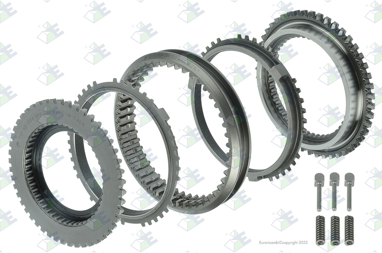 SYNCHRONISATIONSATZ    /C Passend zu ZF TRANSMISSIONS 1324298007