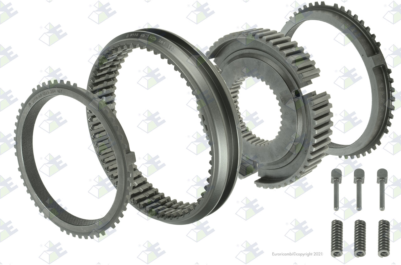 SYNCHRONISATIONSATZ 2./3. Passend zu ZF TRANSMISSIONS 1325204019