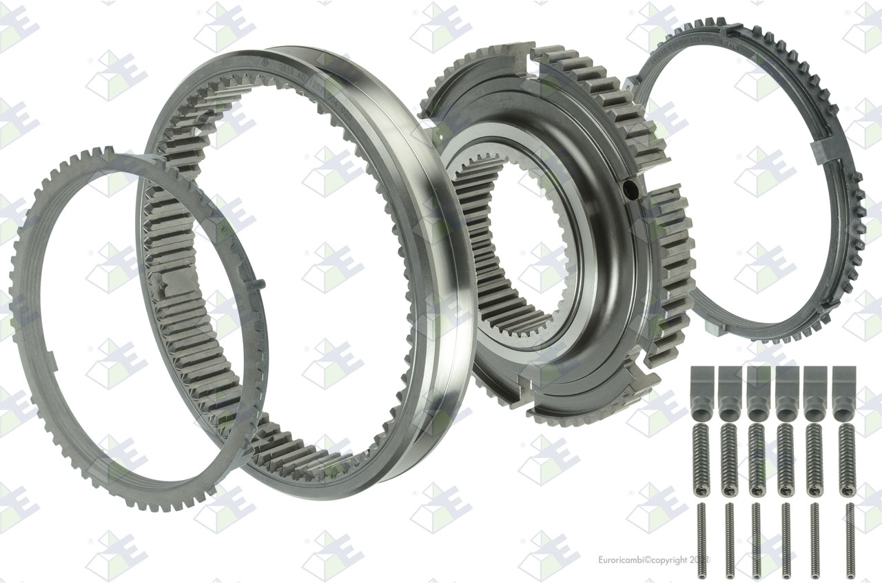 SYNCHRONISATIONSATZ 1./2. Passend zu ZF TRANSMISSIONS 1268204025