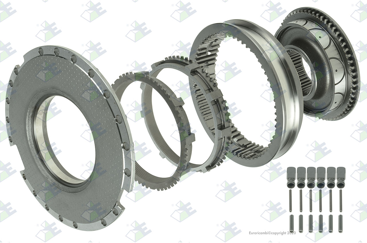 SYNCHRONISATIONSSATZ Passend zu ZF TRANSMISSIONS 1295298937