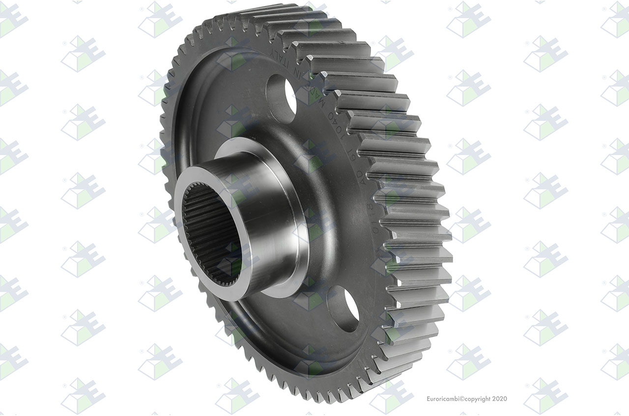 GEAR 58 T.-43 SPL. suitable to CATERPILLAR 6T1040