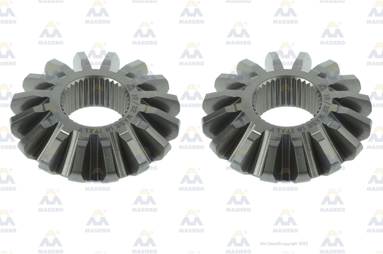 SIDE GEAR 16 T. - 37 SPL suitable to FIAT CAR 9403114540