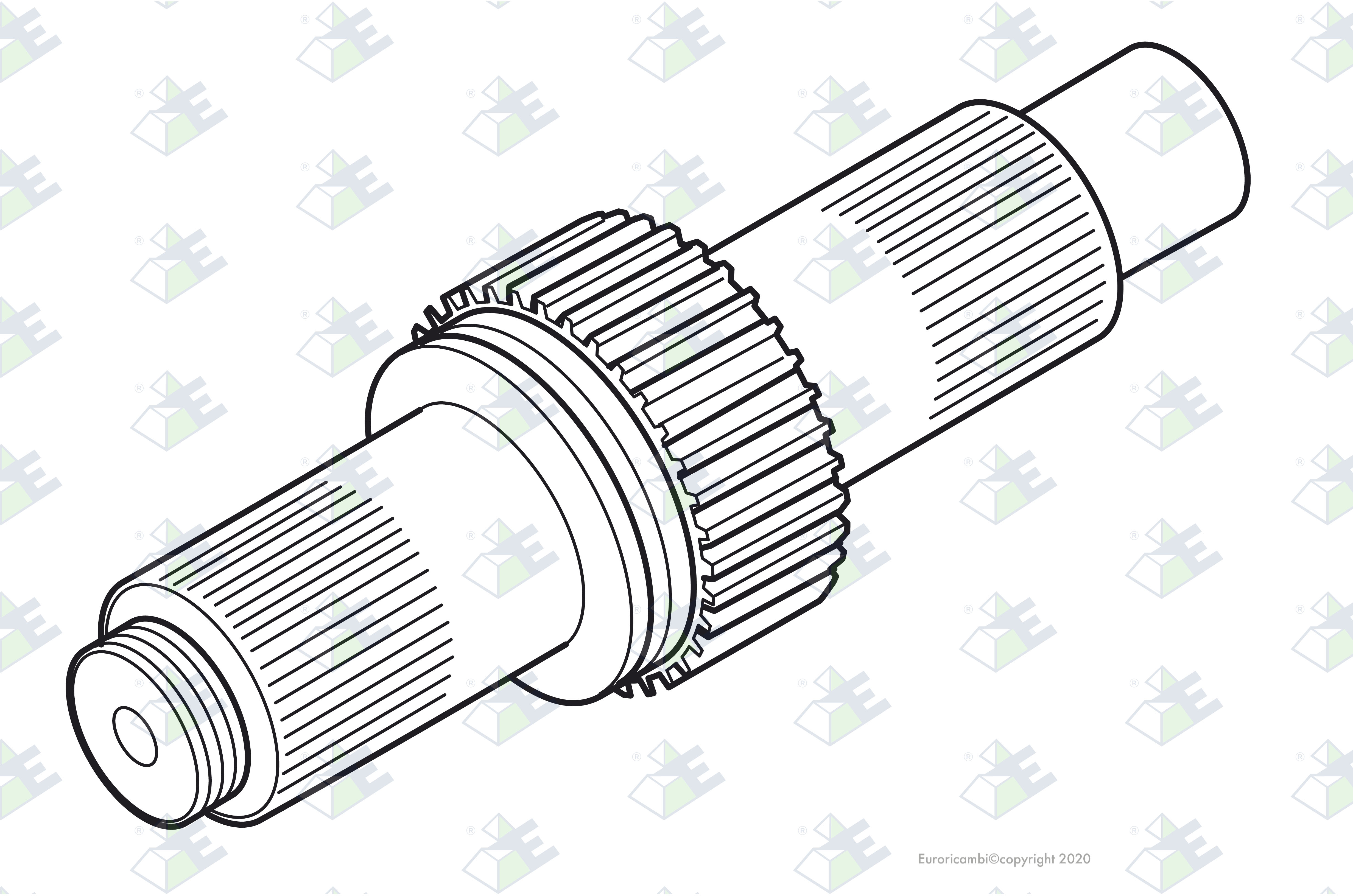 SHAFT suitable to DAF 615271