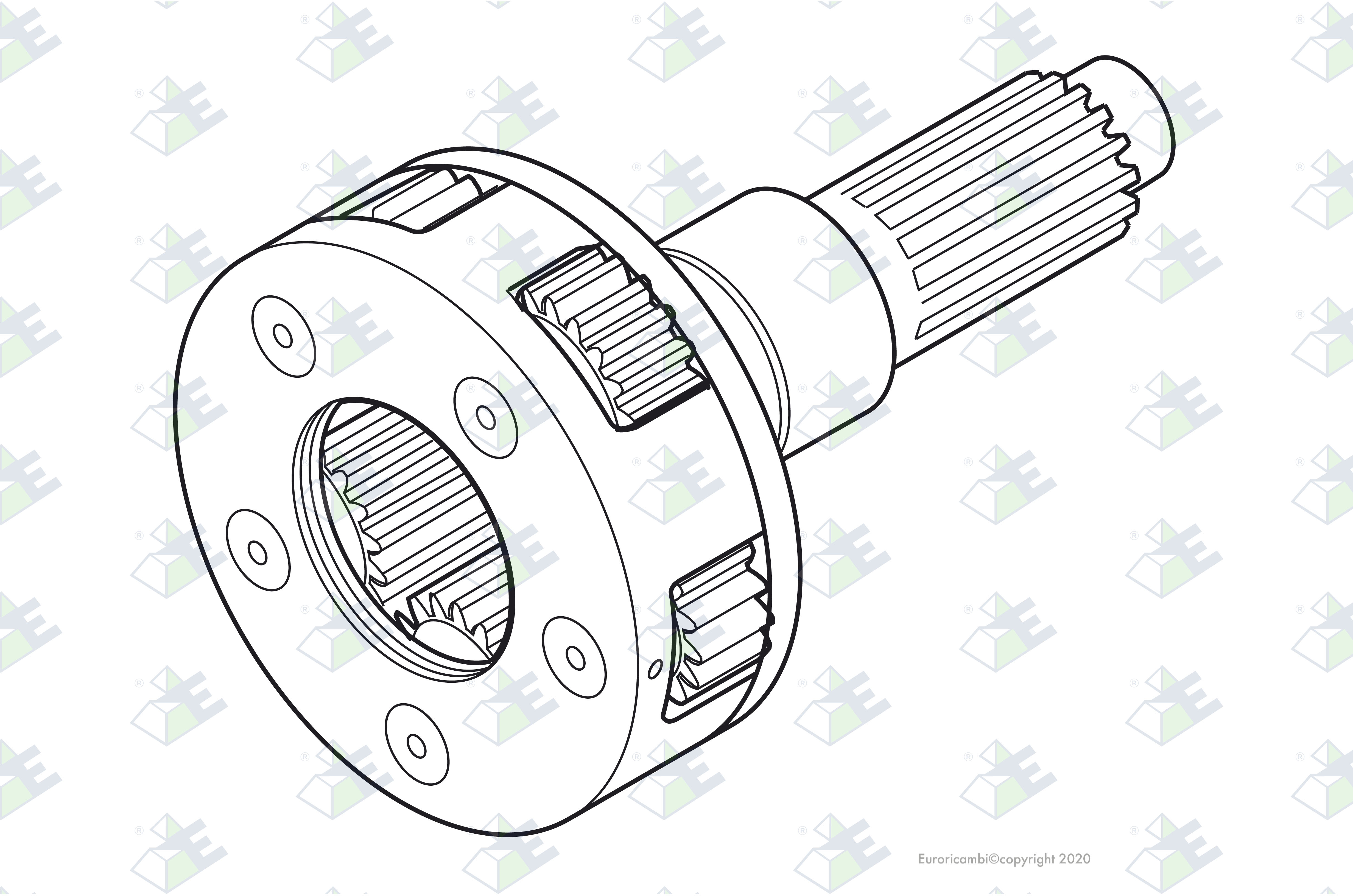 PLANET CARRIER COMPLETE suitable to EATON - FULLER U8883336