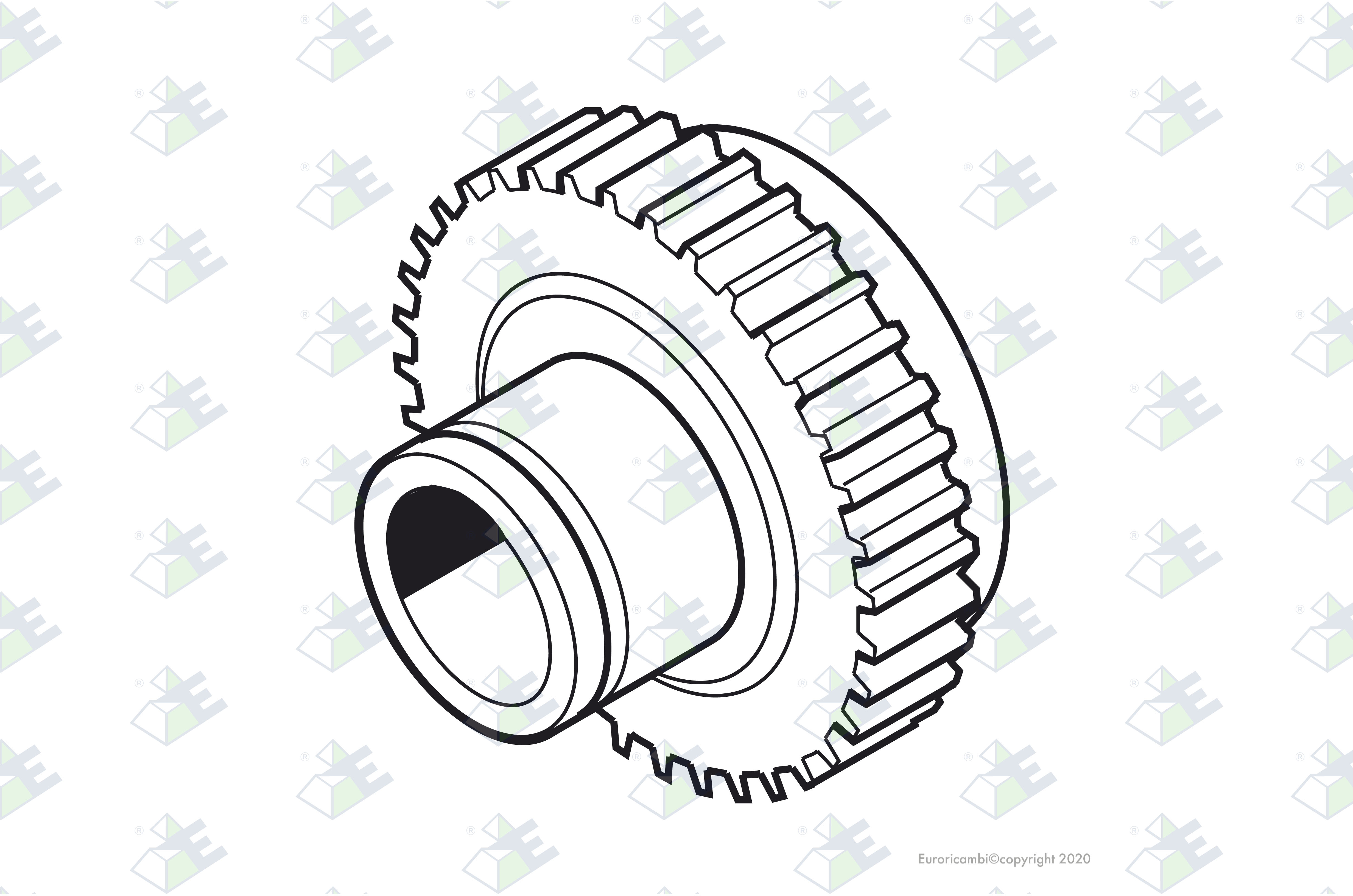 AUX.DRIVE GEAR 34 T. suitable to EATON - FULLER 16758