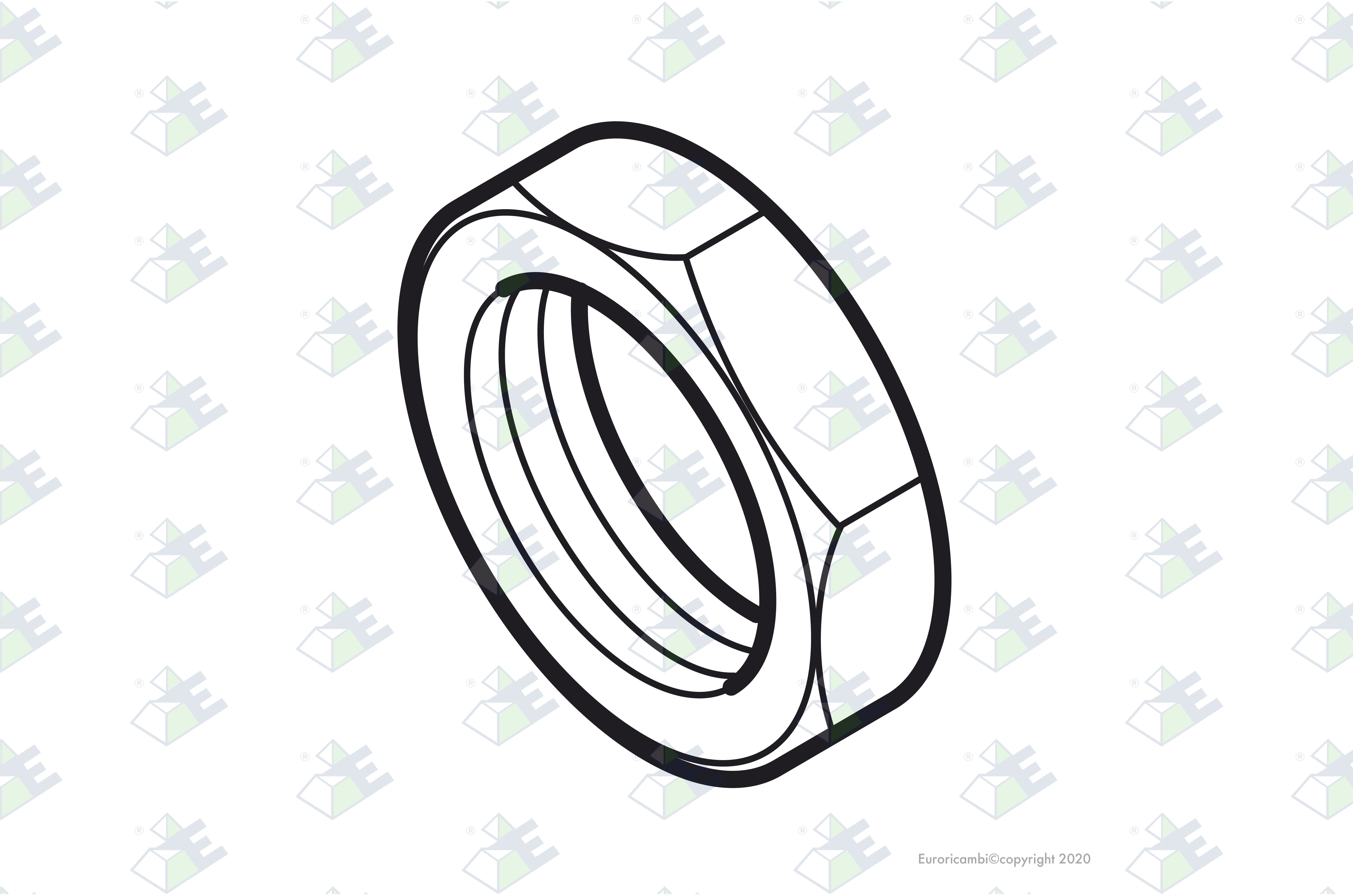 NUT suitable to EATON - FULLER 11466