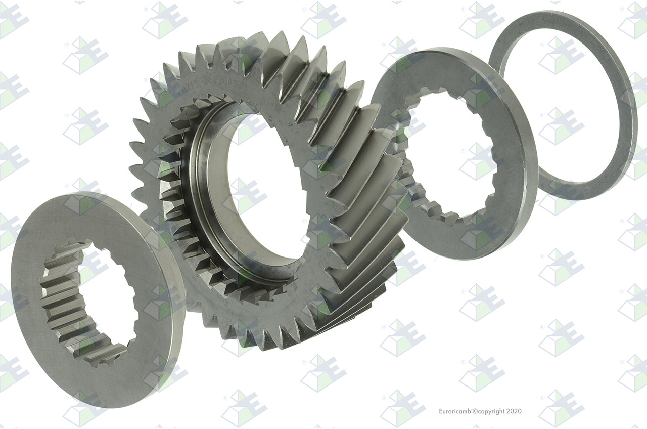 AUX. GEAR KIT 34 T. suitable to EATON - FULLER K2808