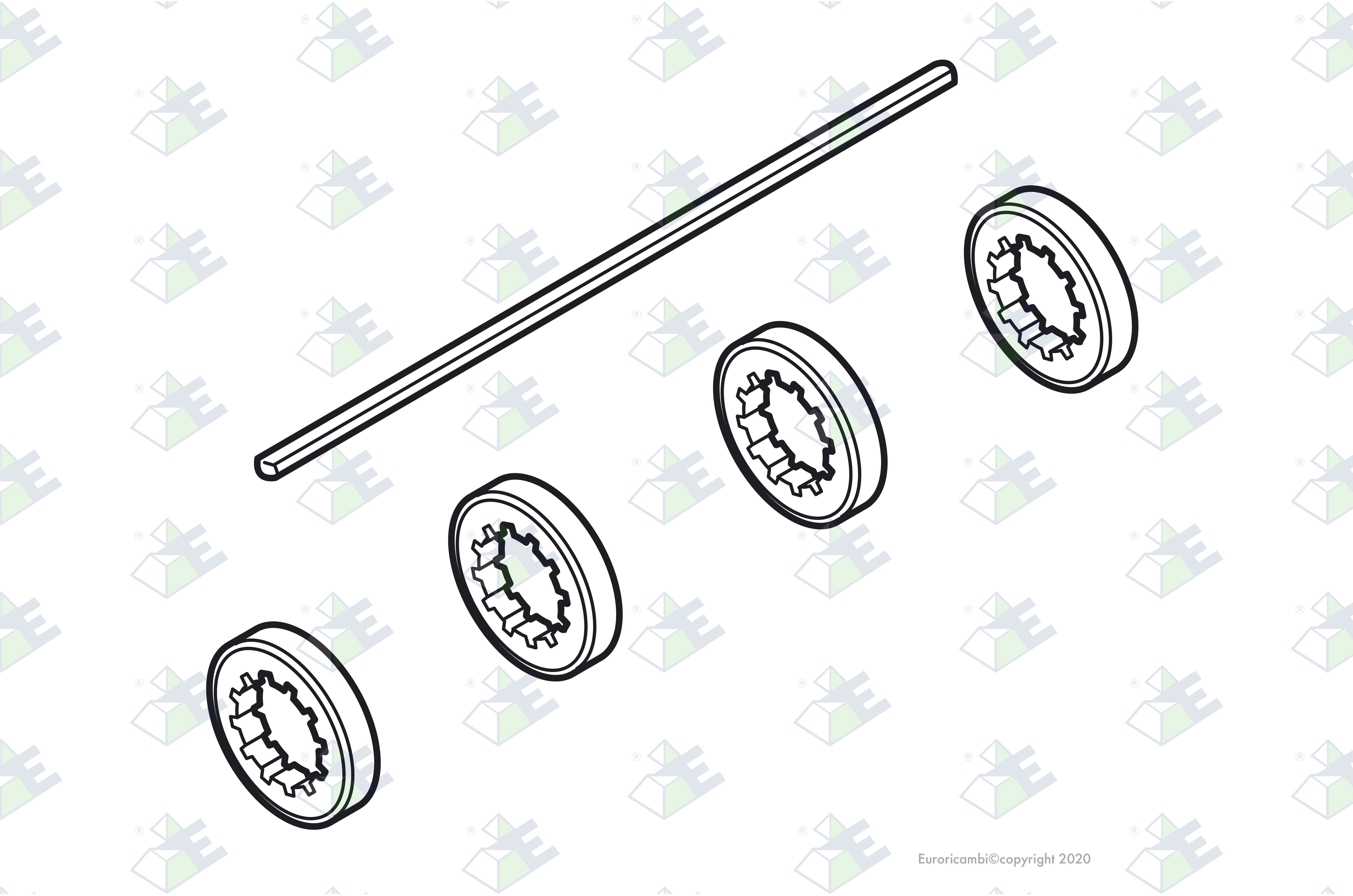 REPAIR KIT suitable to EATON - FULLER K2366