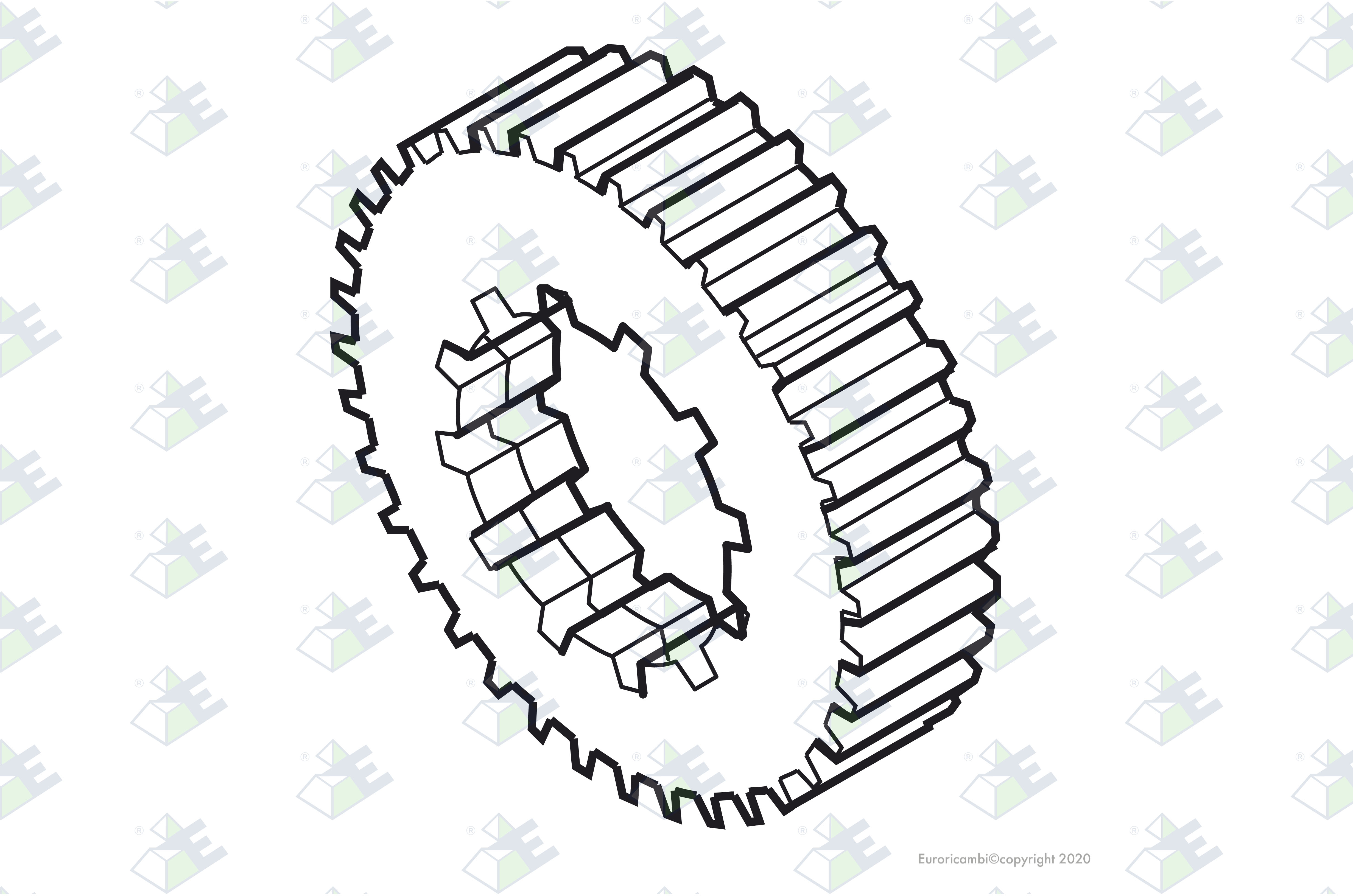 GEAR 52 T. suitable to EATON - FULLER 19220