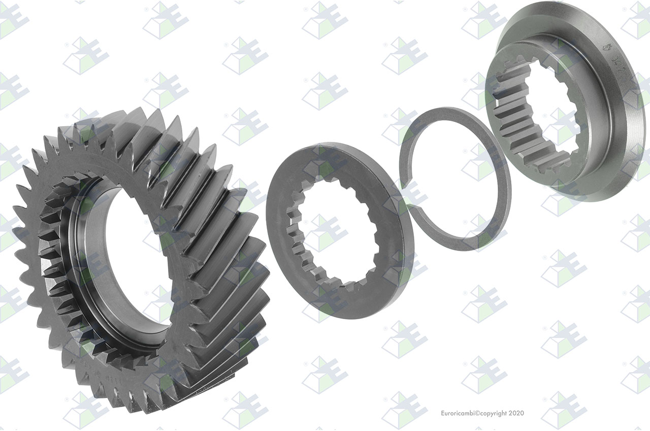 AUX. GEAR KIT 34 T. suitable to EATON - FULLER K3480