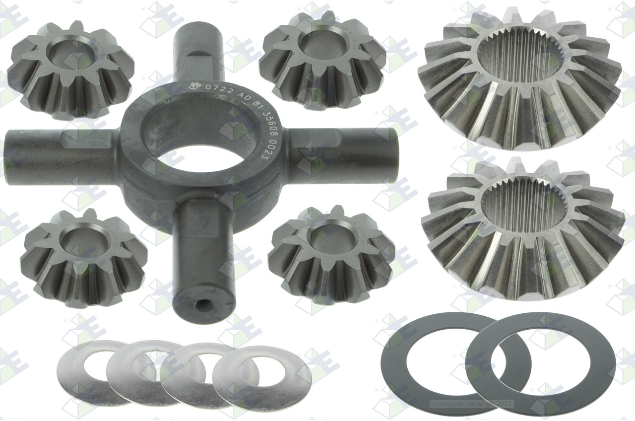 DIFFERENTIAL GEAR KIT suitable to MAN 56170754