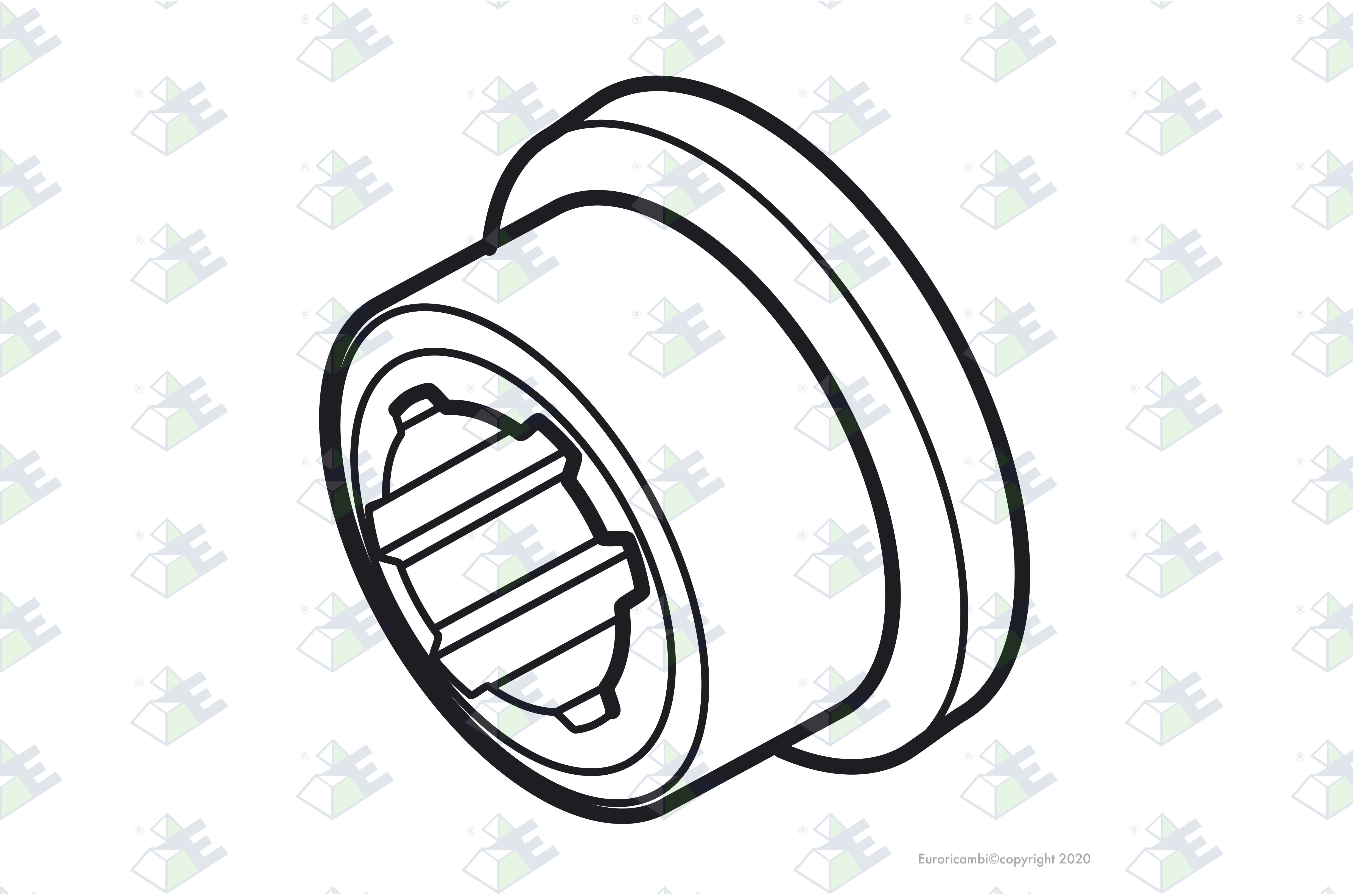 BUSH T.50,60 MM suitable to MERCEDES-BENZ 3832621450