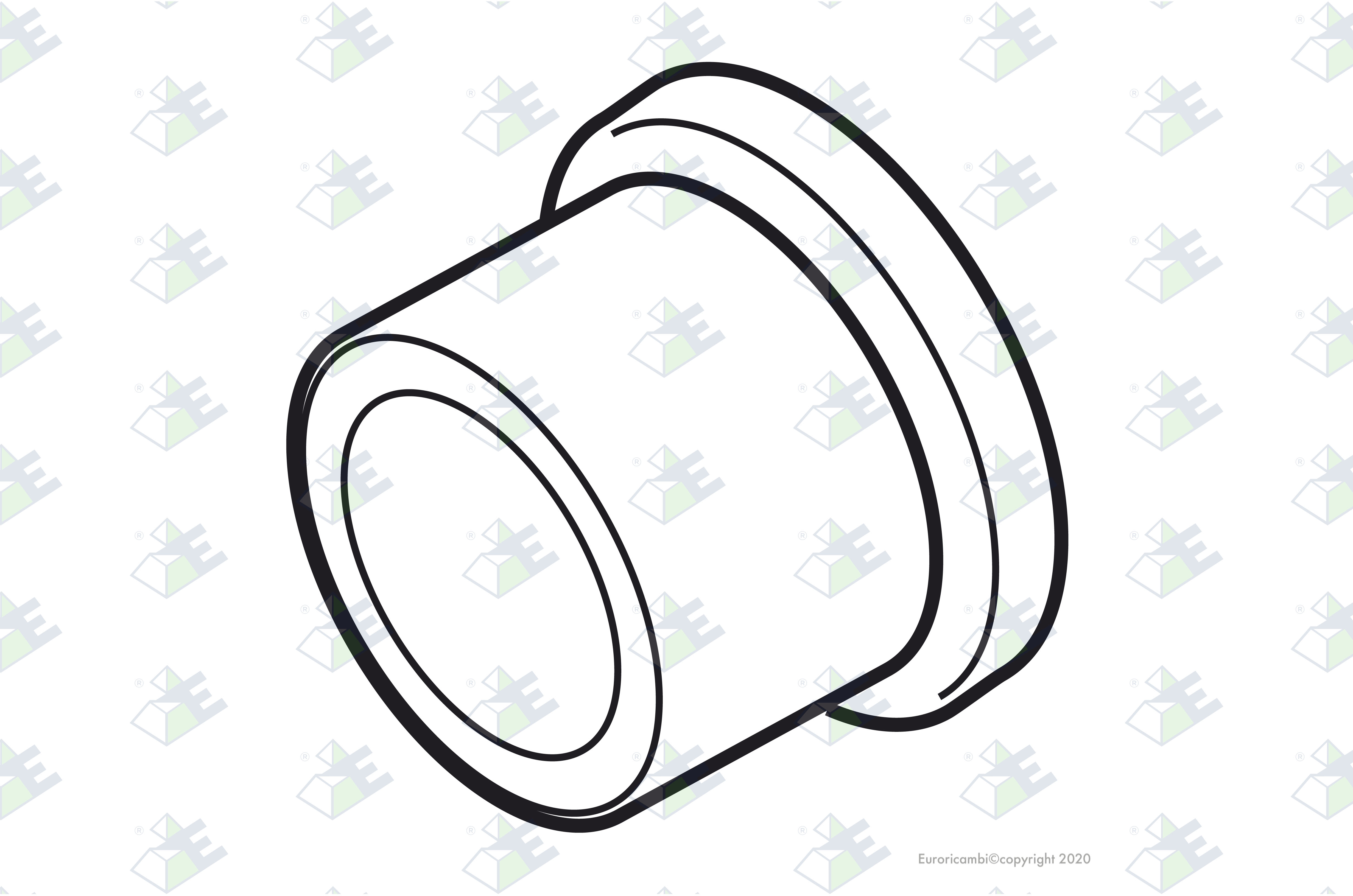 BUSH T.54,00 MM suitable to MERCEDES-BENZ 3872620550