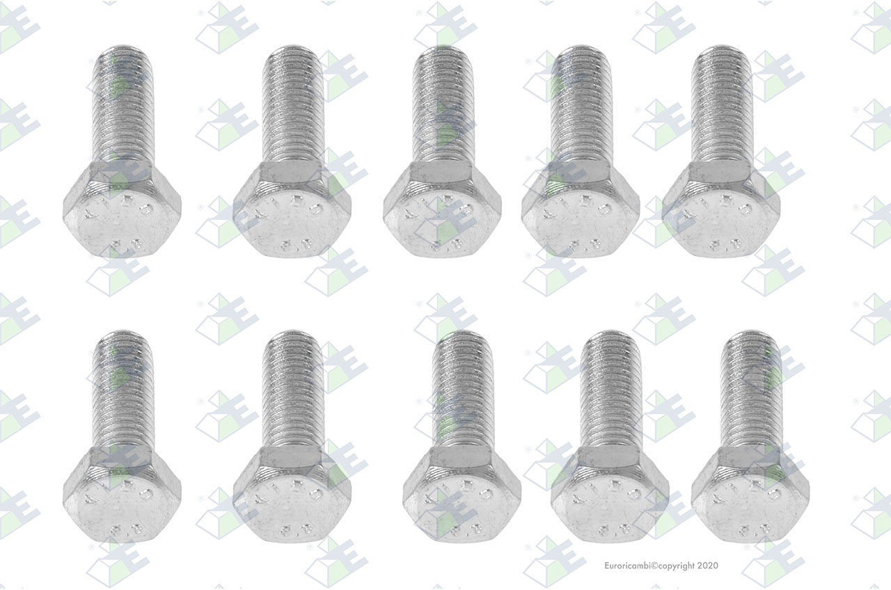 SCREW M8X25 suitable to MERCEDES-BENZ 0099900101