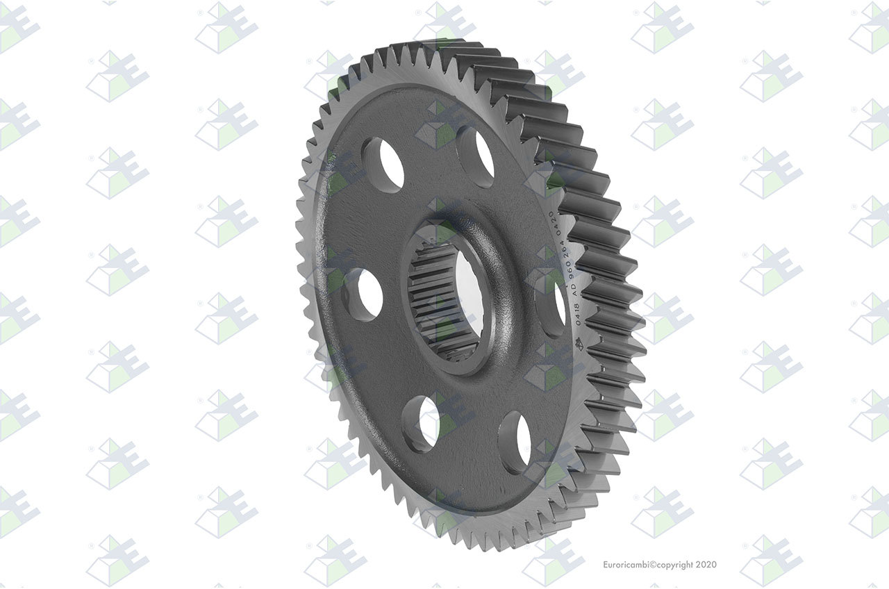 RETARDER GEAR 61 T. suitable to MERCEDES-BENZ 9602640420