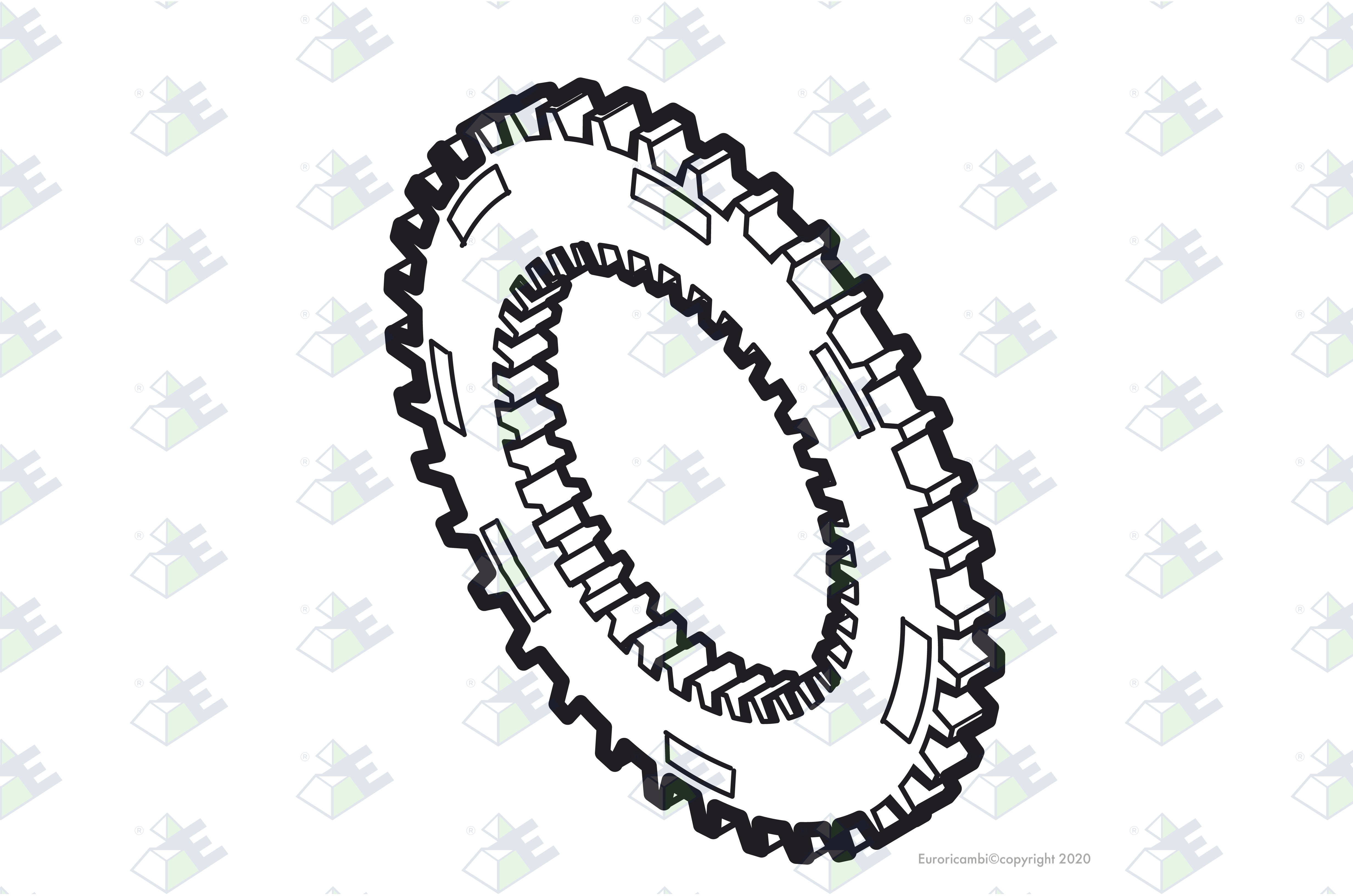 SYNCHRONIZER CONE suitable to MERCEDES-BENZ 9762623234