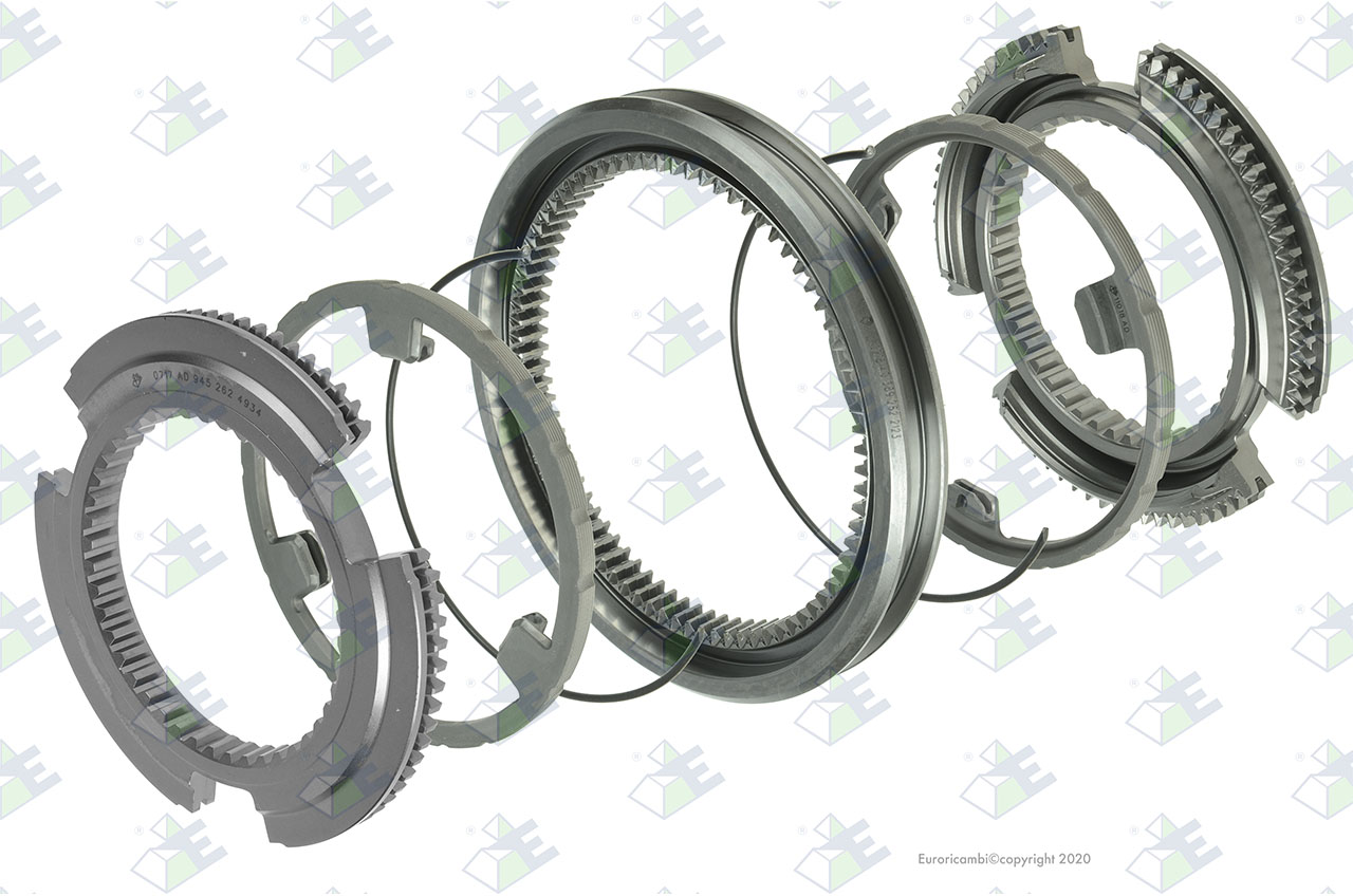 SYNCHRONIZER KIT 1ST/2ND suitable to MERCEDES-BENZ 60532803