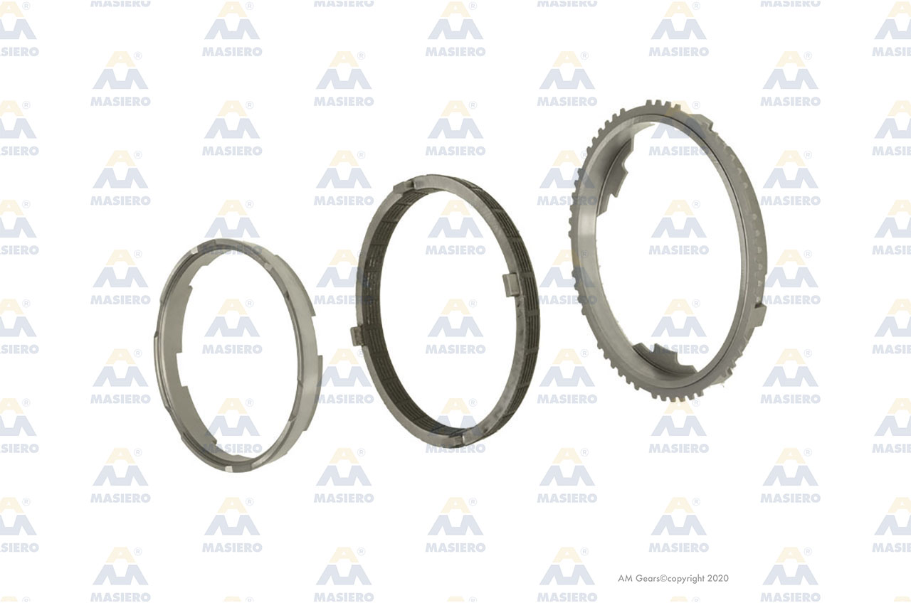 SYNCHRONIZER RING KIT suitable to ISUZU 1332656111