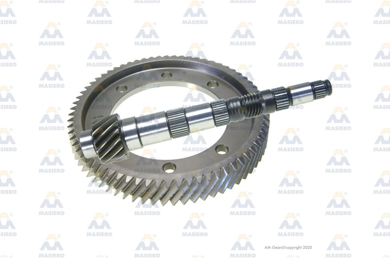 PINION/GEAR SET 68:16 suitable to VOLKSWAGEN 02K409143H