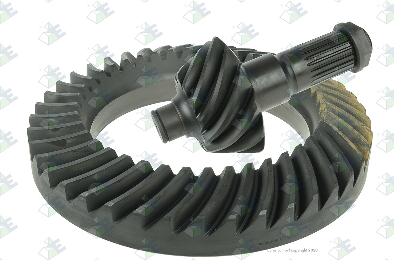 CROWN WHEEL/PINION 41:12 suitable to RENAULT TRUCKS 0000189861