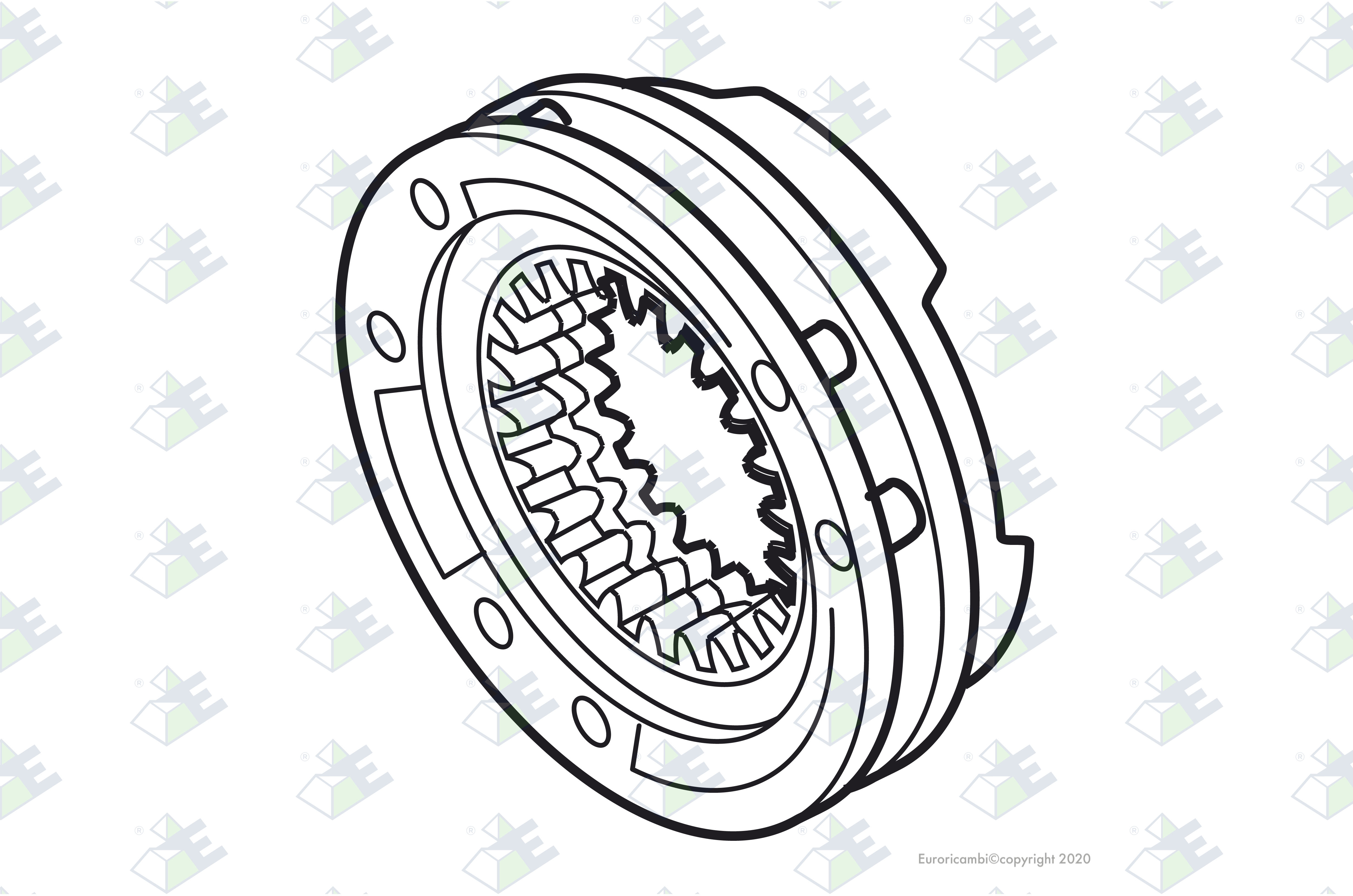 SYNCHRONIZER 6TH suitable to RENAULT TRUCKS 0000167233