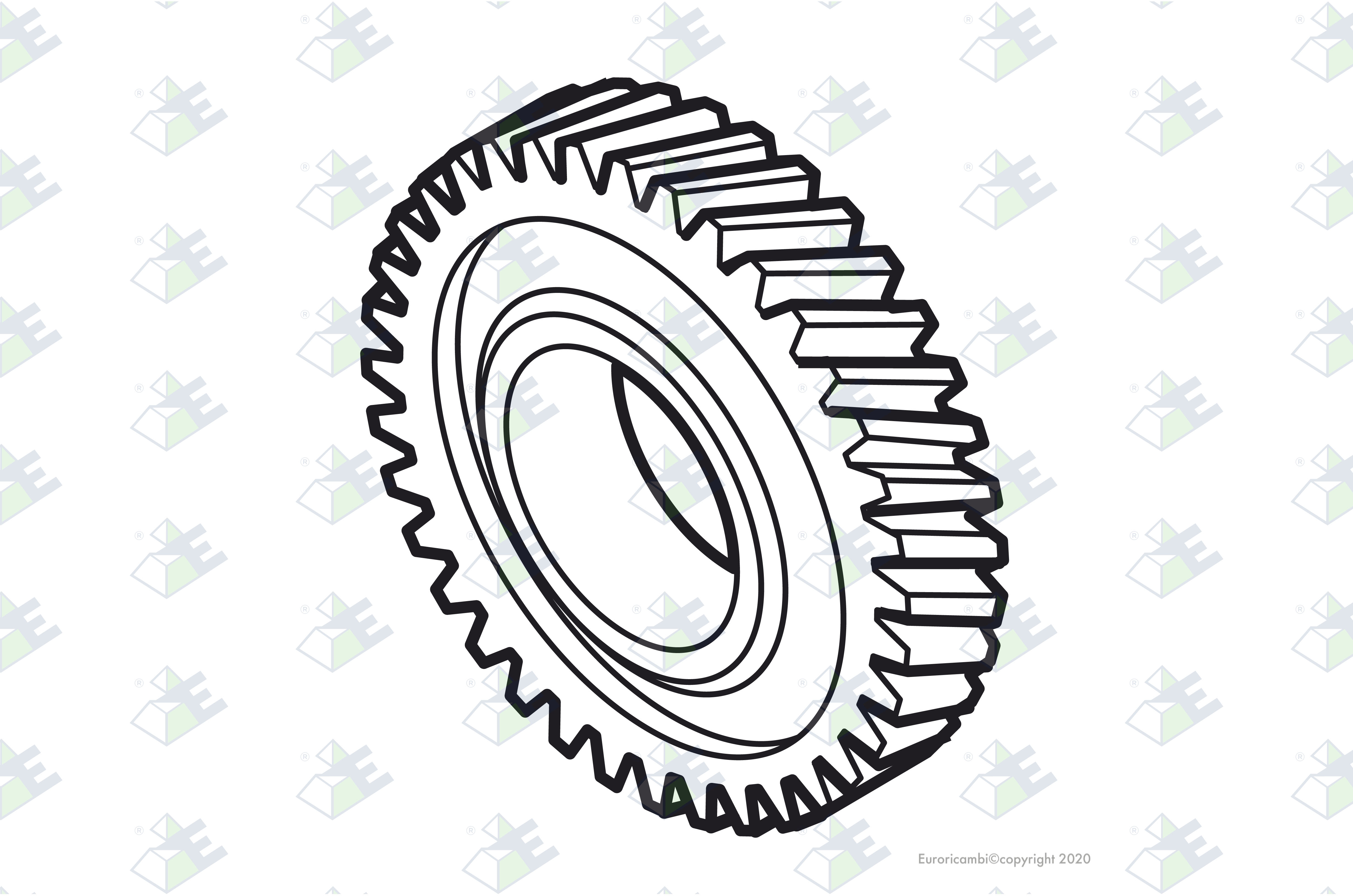 CONSTANT GEAR 52 T. suitable to RENAULT TRUCKS 5000673911