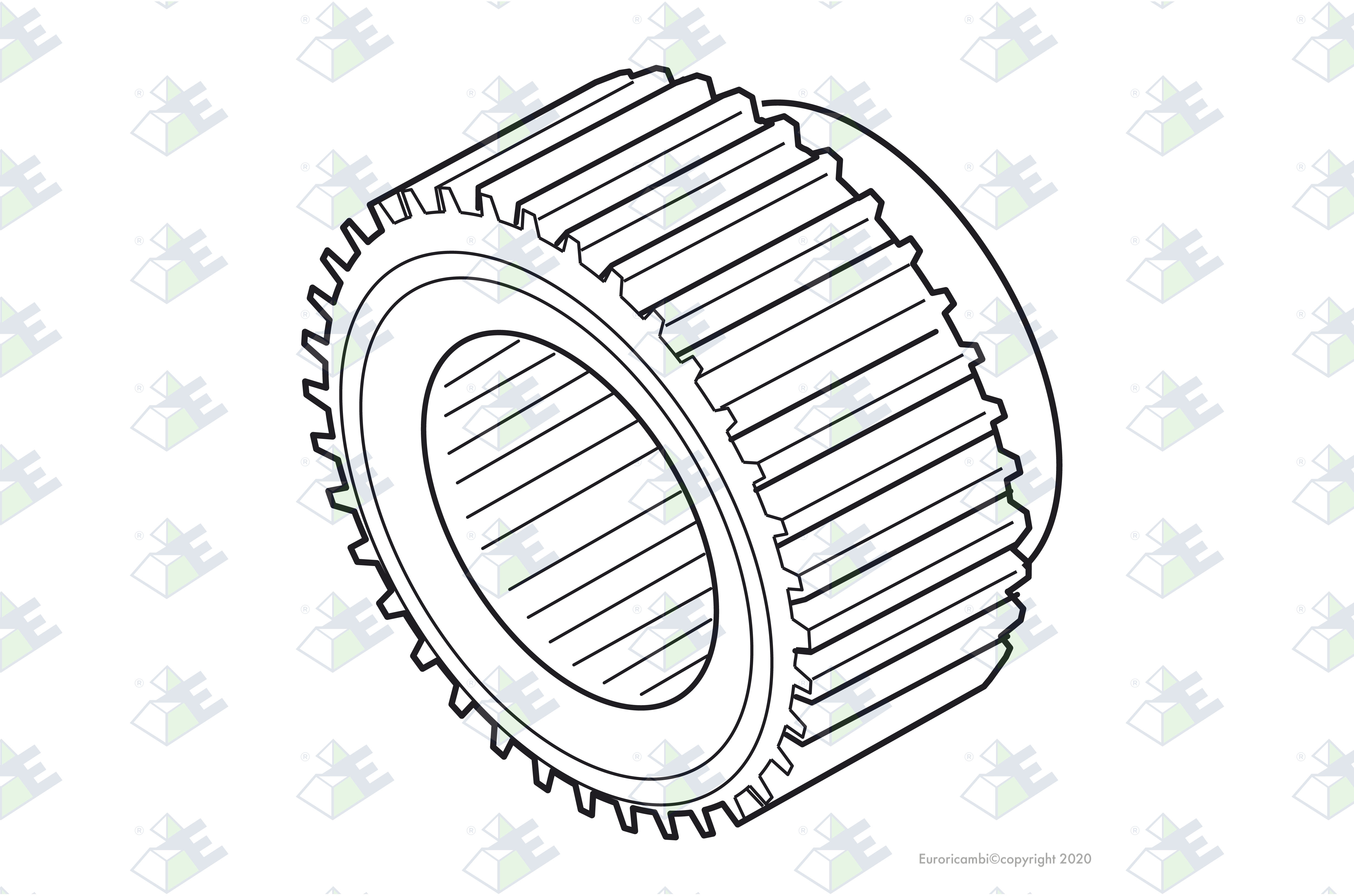 SUN GEAR 24 T. suitable to S C A N I A 244358