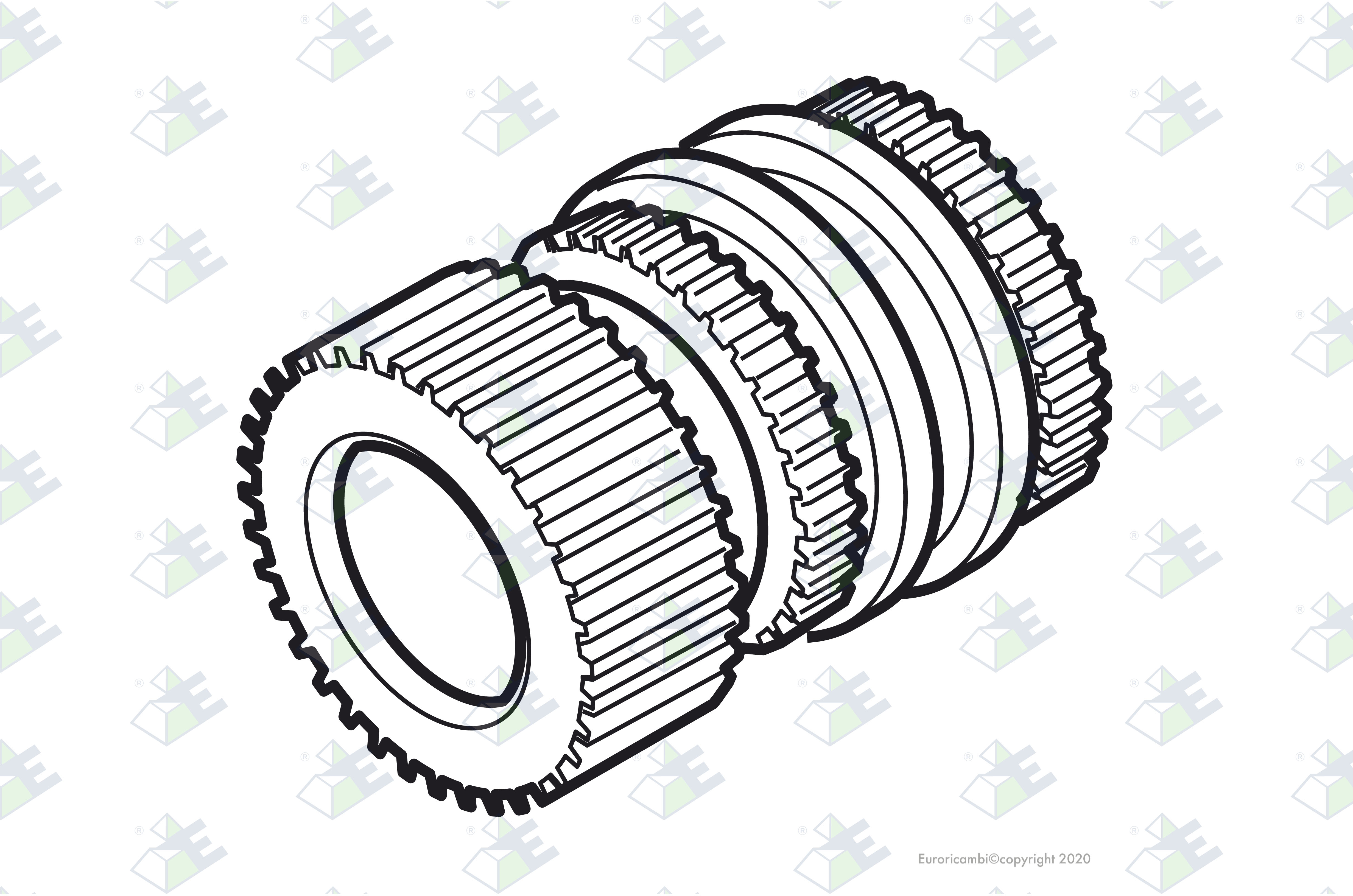 SUN GEAR suitable to S C A N I A 1302774