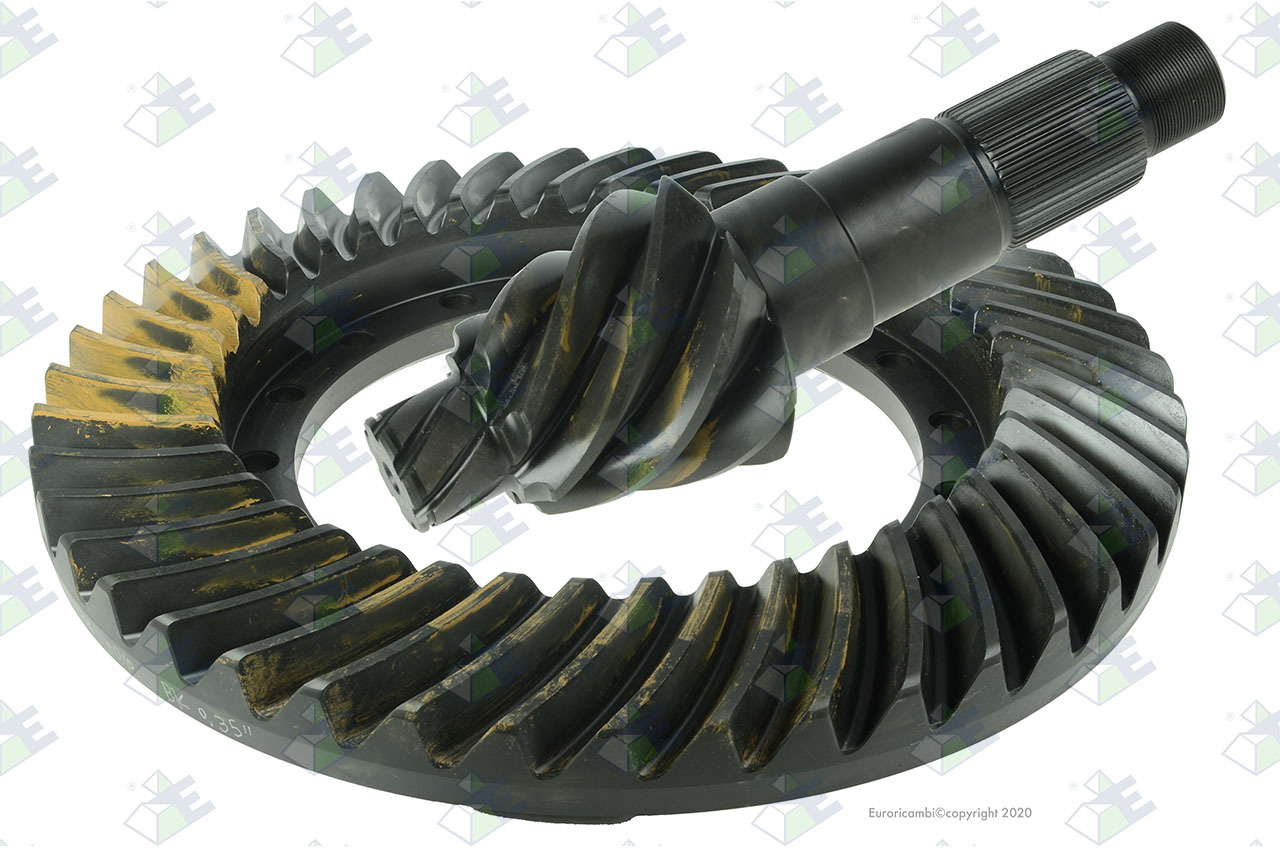 CROWN WHEEL/PINION 43:7 suitable to MERITOR B410363