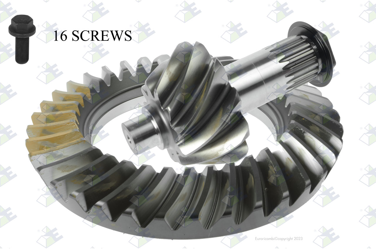 CROWN WHEEL/PINION 37:11 suitable to MERITOR 81172125