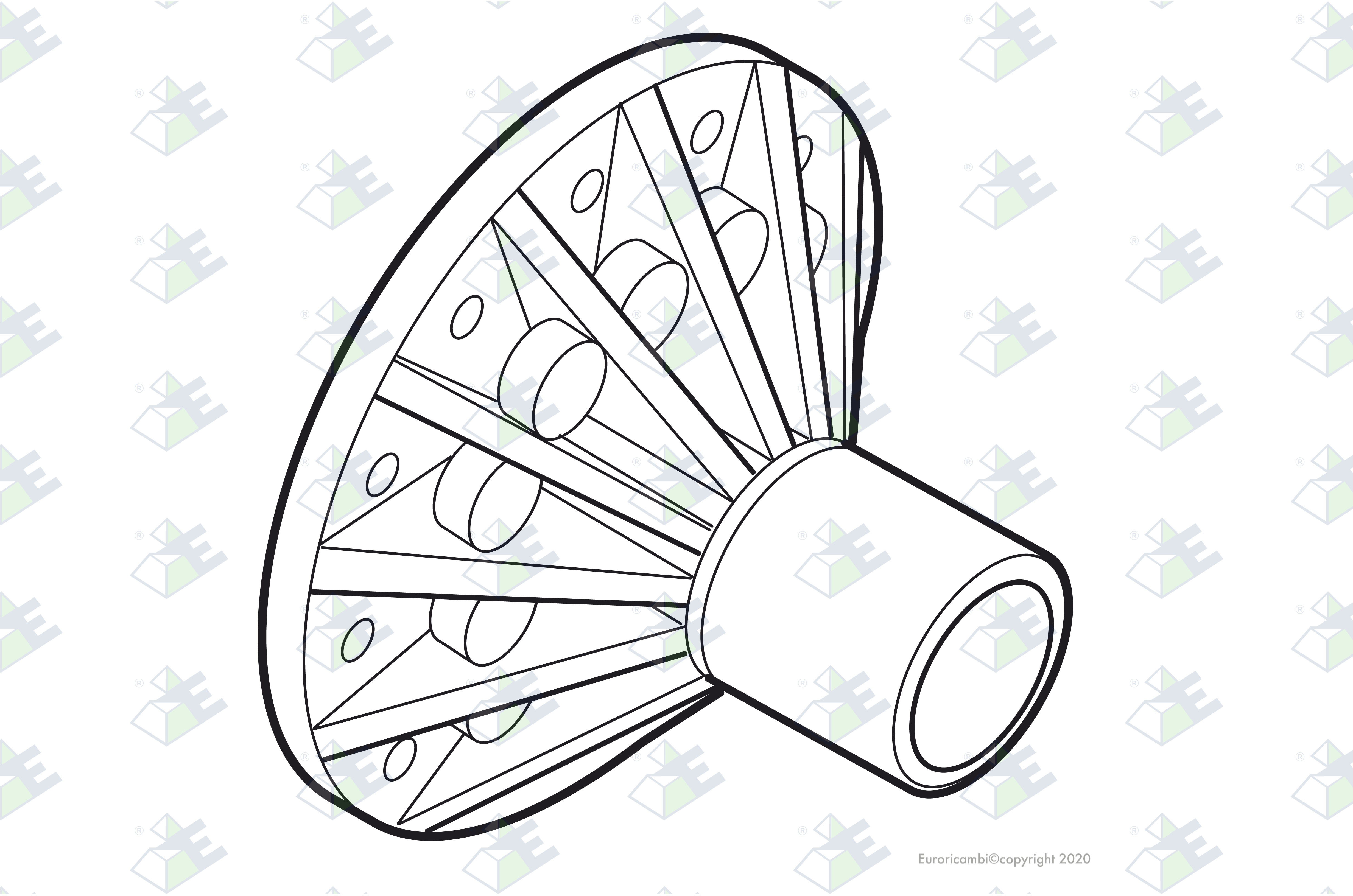 HOUSING LH suitable to VOLVO 1522290