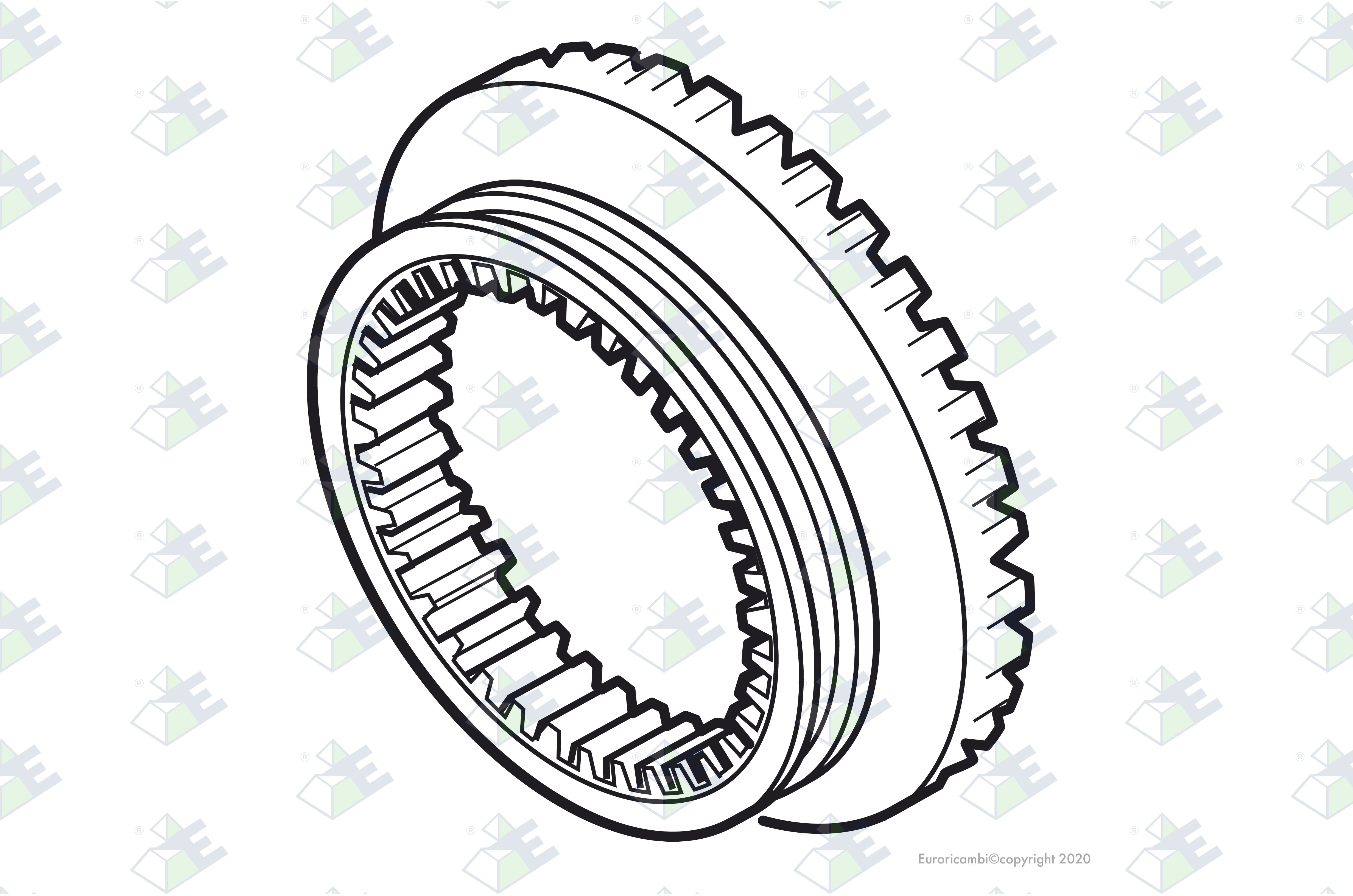 DIFF.LOCK SLEEVE suitable to VOLVO 1524306