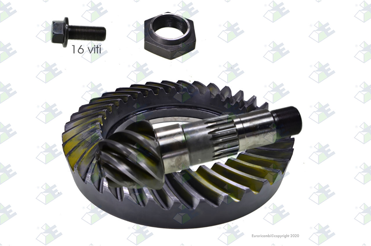 CROWN WHEEL/P. KIT 36:7 suitable to VOLVO 20508368