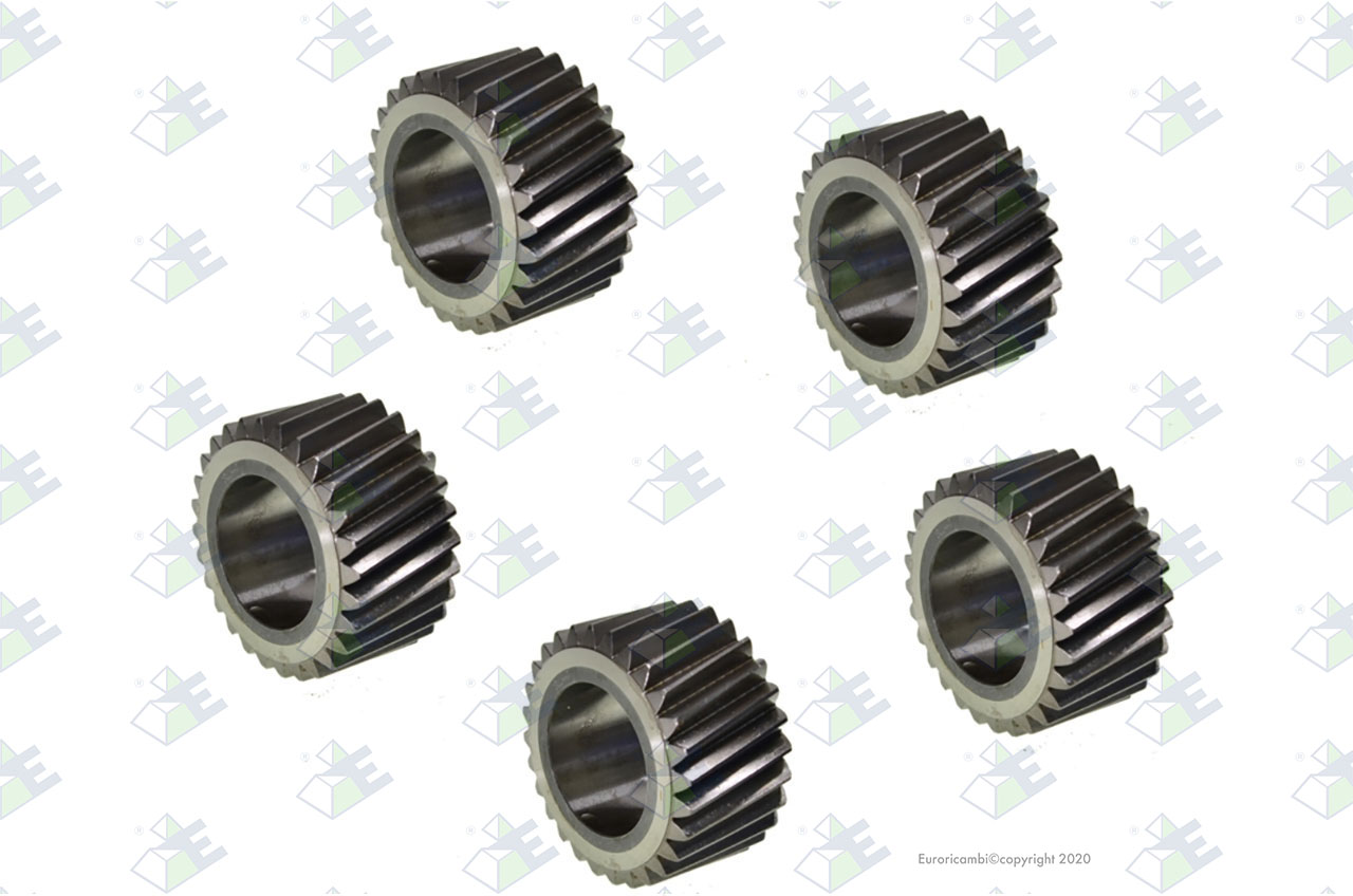 GEAR SET 28 T. (5 PCS) suitable to ZF TRANSMISSIONS 1316232017