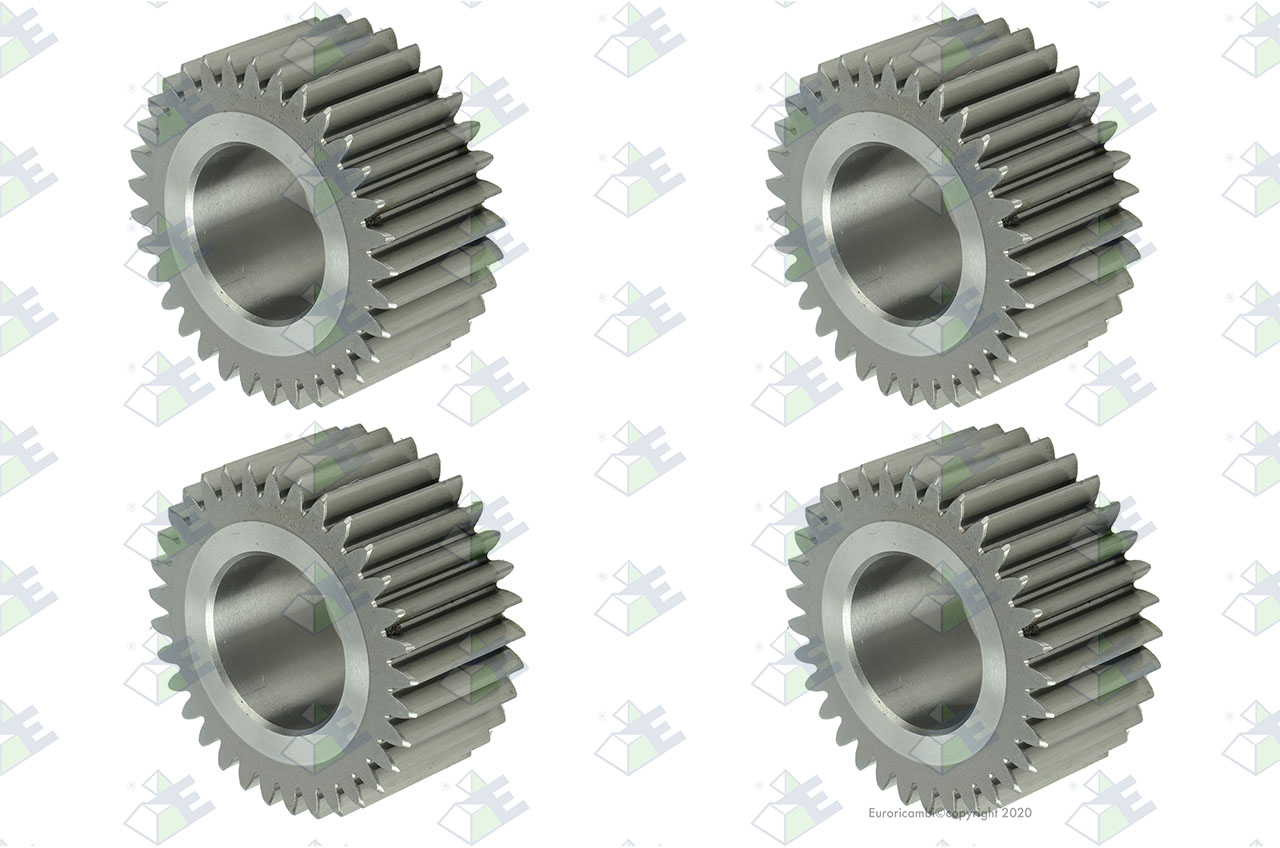 GEAR SET 33 T. (4 PCS) suitable to ZF TRANSMISSIONS 1324232002