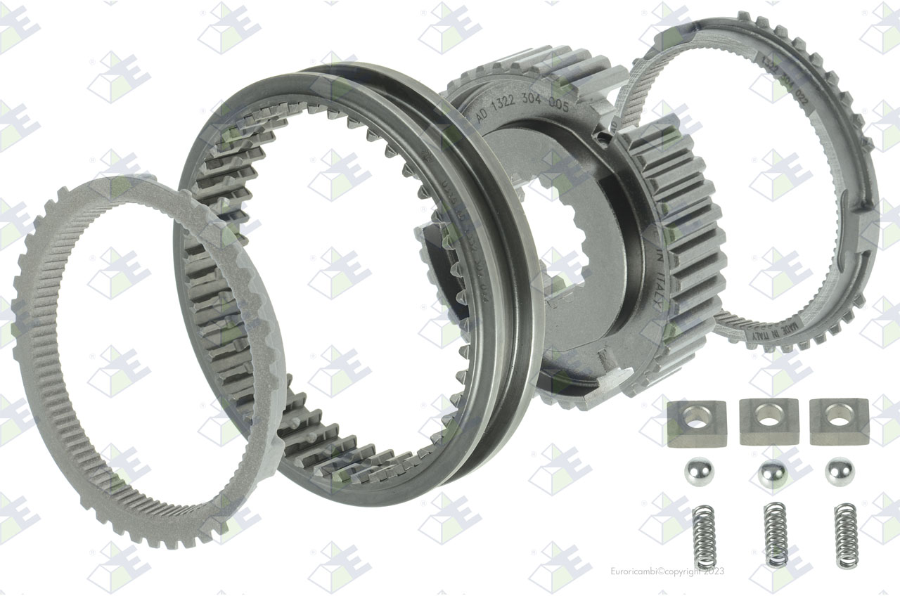 SYNCHRONIZER KIT 3RD/4TH suitable to ZF TRANSMISSIONS 1332298003