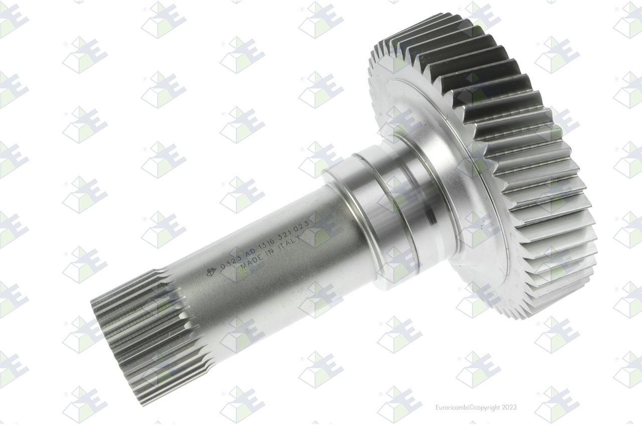 SHAFT 51 T. suitable to ZF TRANSMISSIONS 1316321023